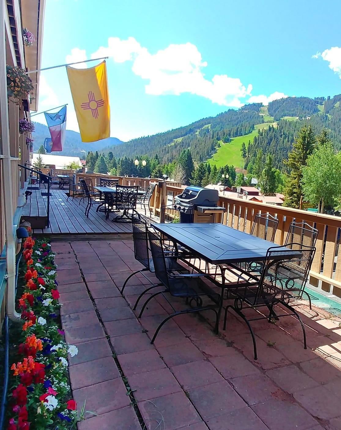 Porch view from the Ski Hive